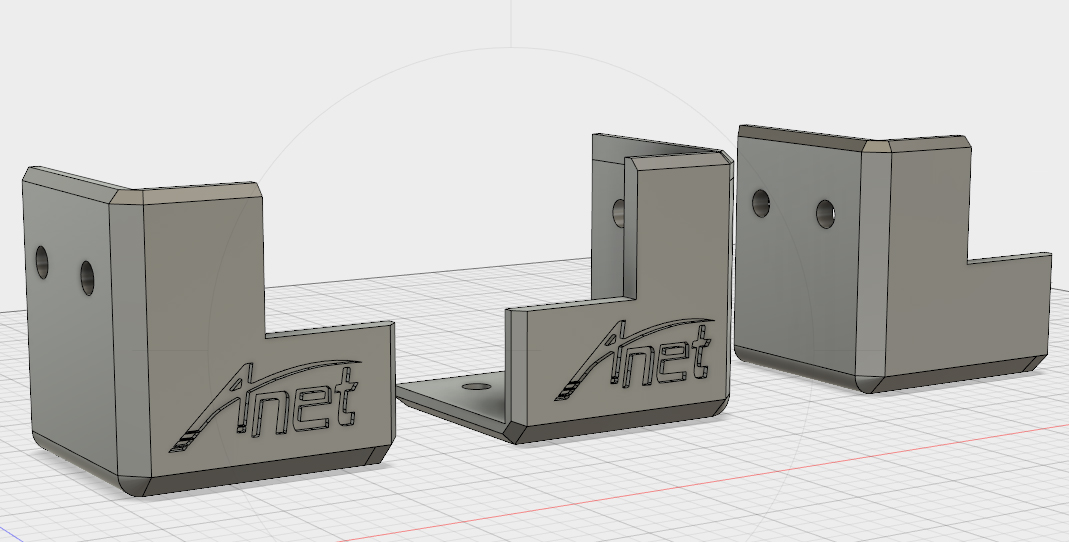 Anet AM8 Corner Trim (2040)