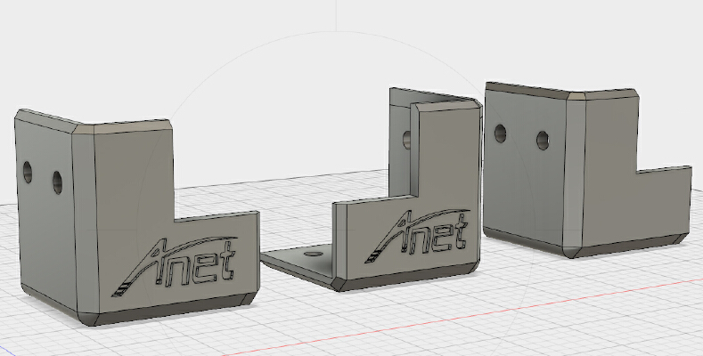Anet AM8 Corner Trim (2040) | 3d print model