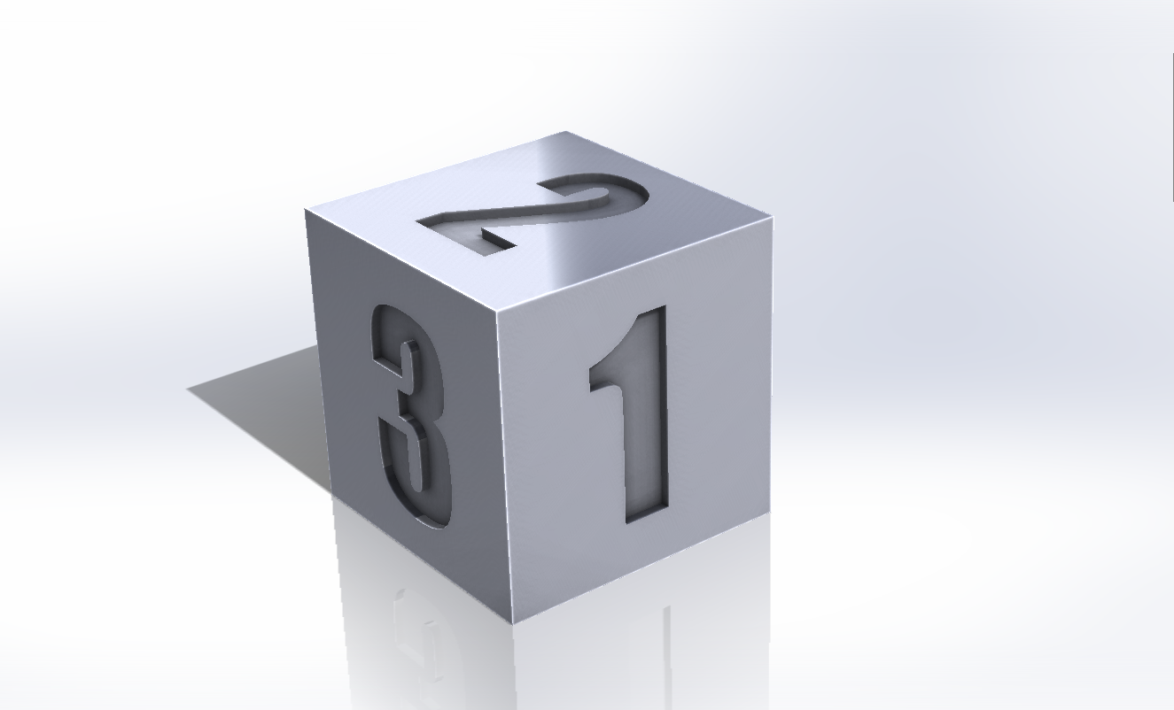 Calibration Cube - Dice
