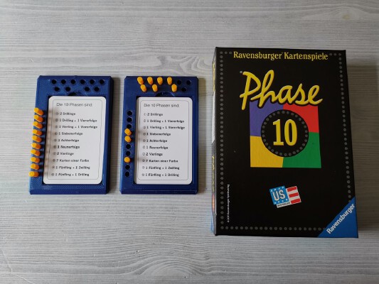 Phase 10 Memokarten Halter | 3d print model