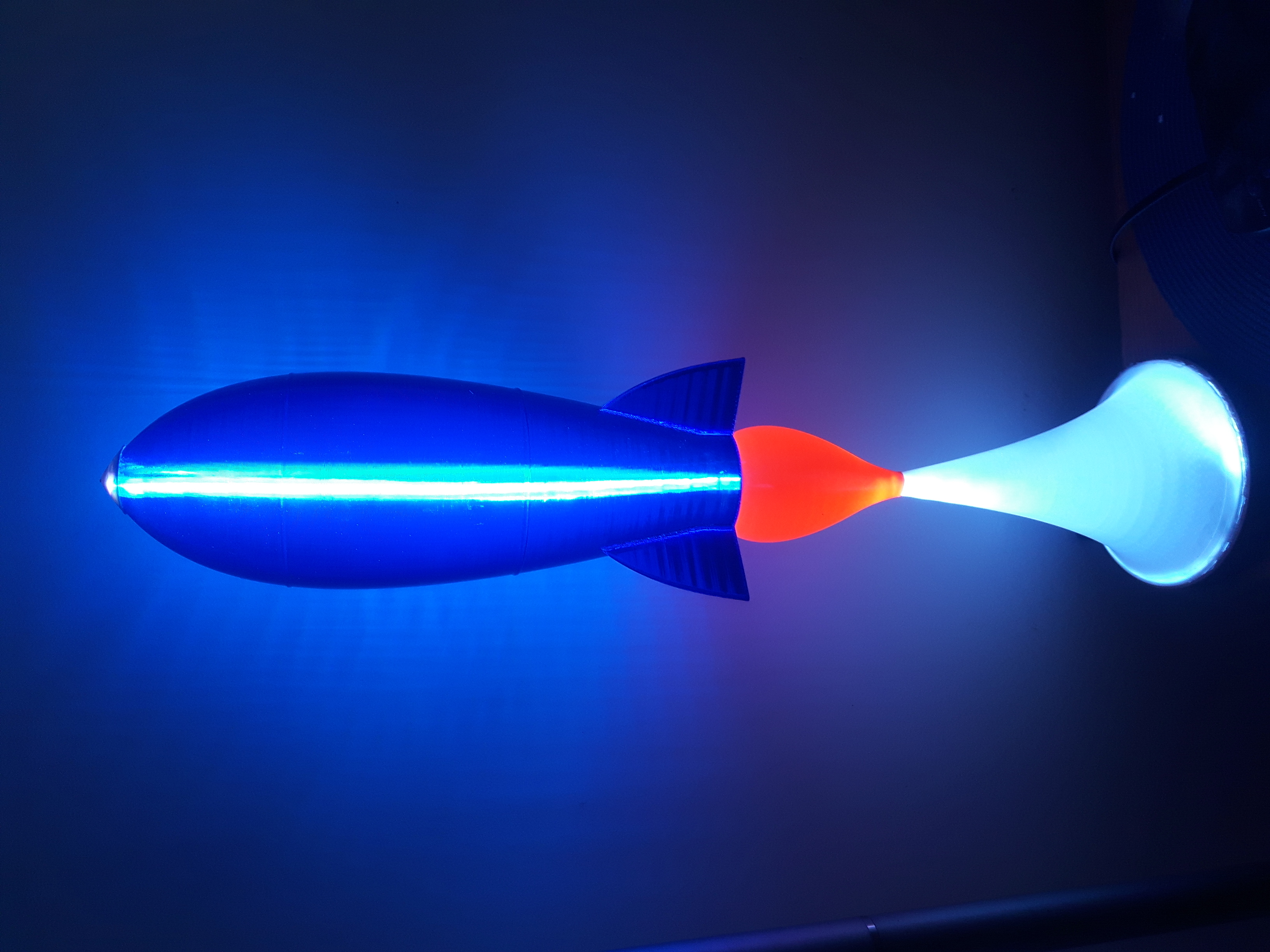Rocket Lamp