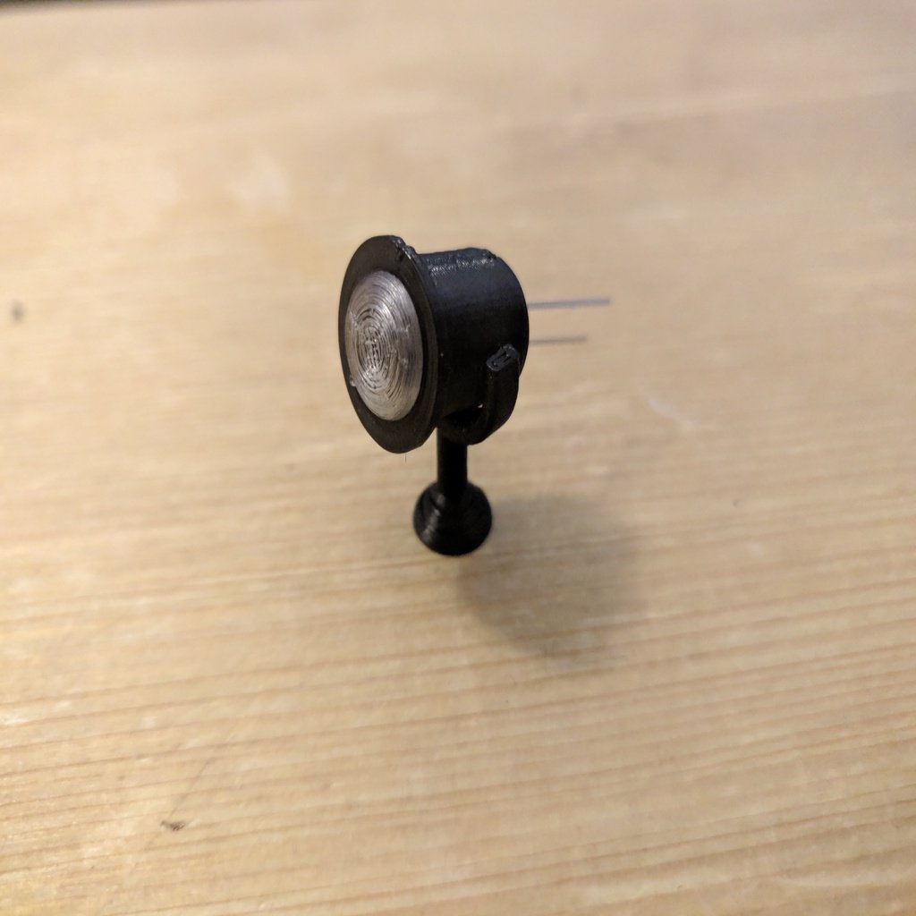 RC Spotlight with LED (3mm)