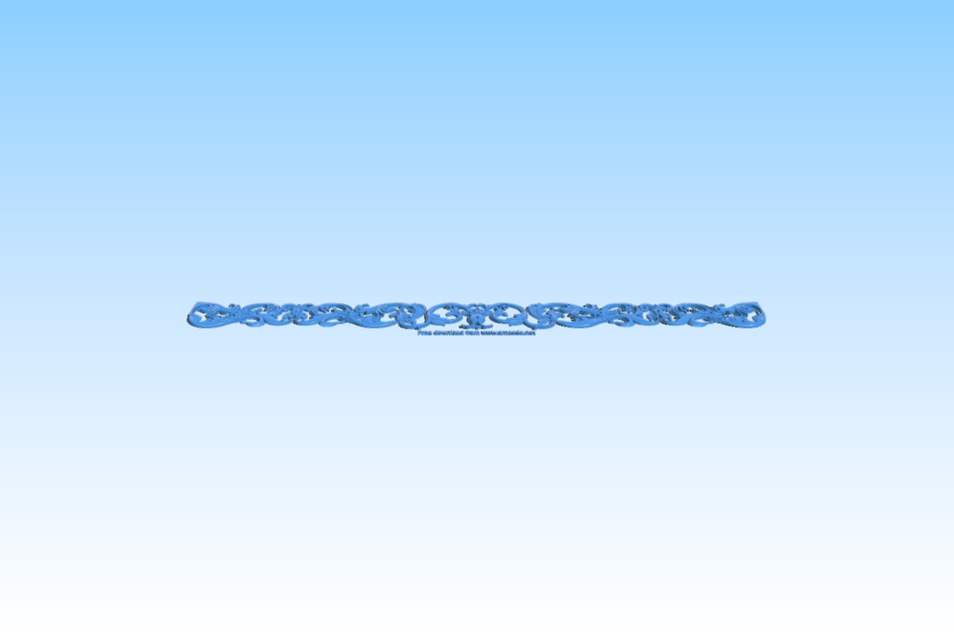 Flower pattern long