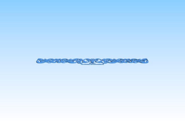 Flower pattern long | 3d print model