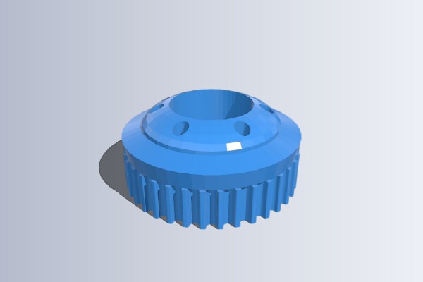 abec 11 36t pulley | 3d print model