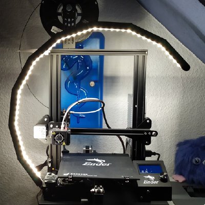 Lamp arc for Ender 3 | 3d print model