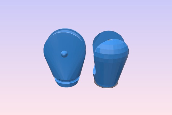Simplified Anatomical Articulation Model | 3d print model