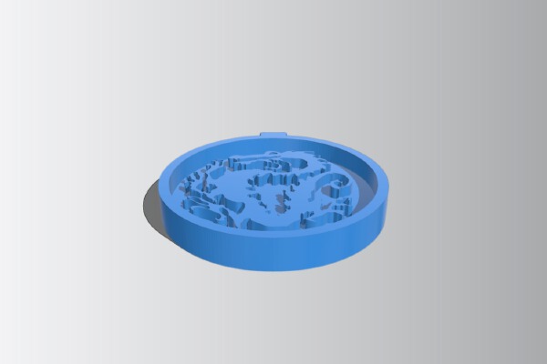 Crest of the Emperor from Disney's Mulan | 3d print model