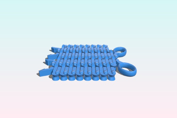 The Longer Twin Hinges | 3d print model
