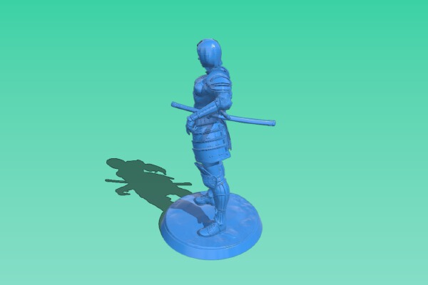 Japanese female admiral | 3d print model