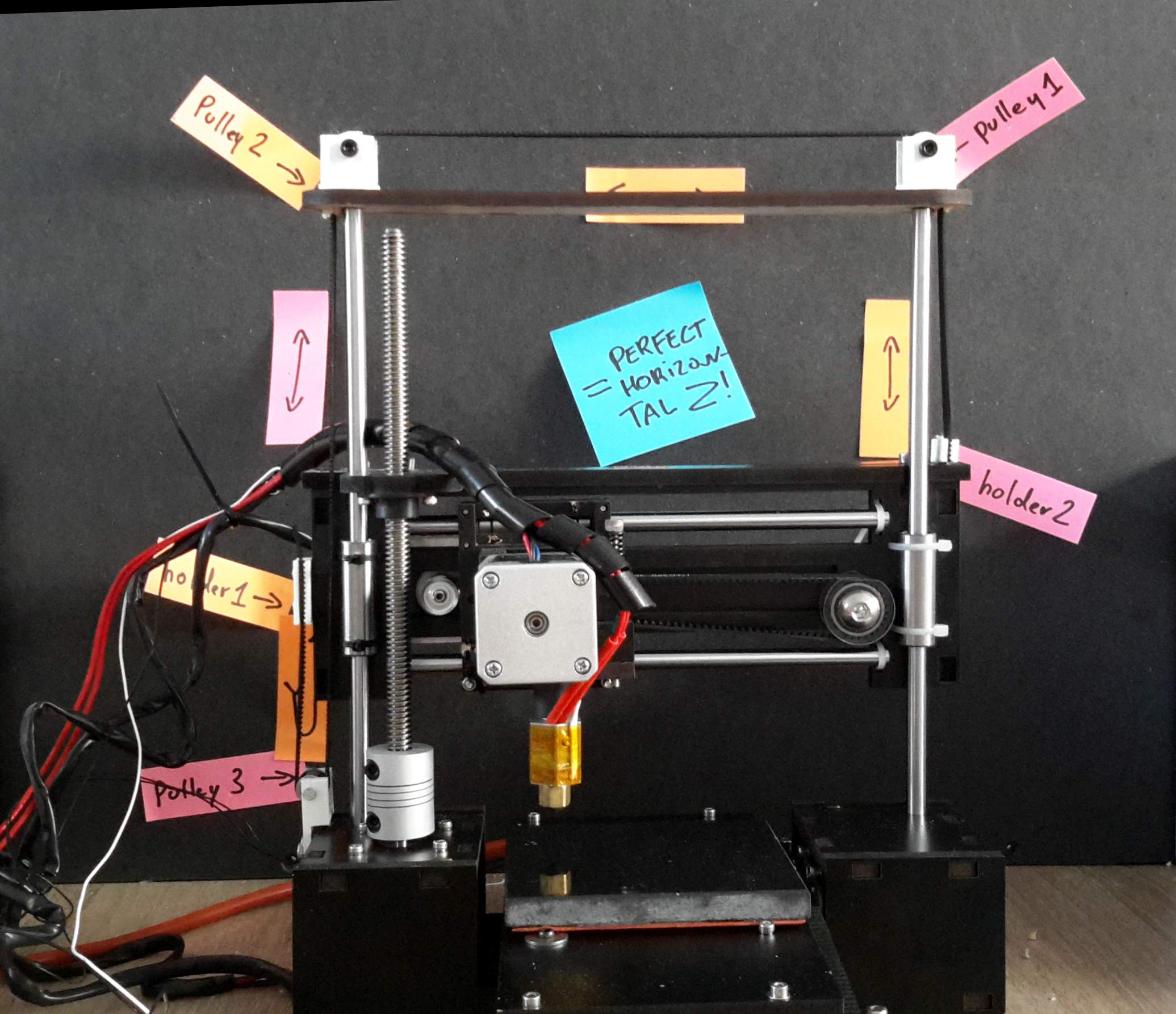 OneUp TwoUp Z Axis upgrade for a perfectly horizontal X axis