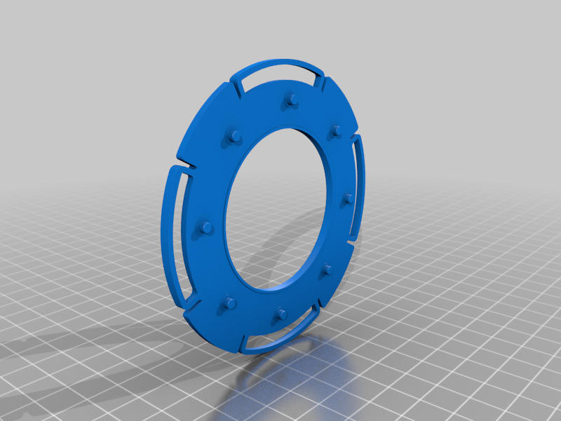 mechanical iris shutter