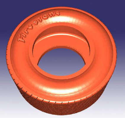 Dirt Track Tires | 3d print model