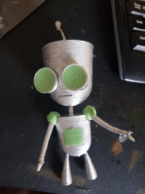 Invader Zim - Gir | 3d print model