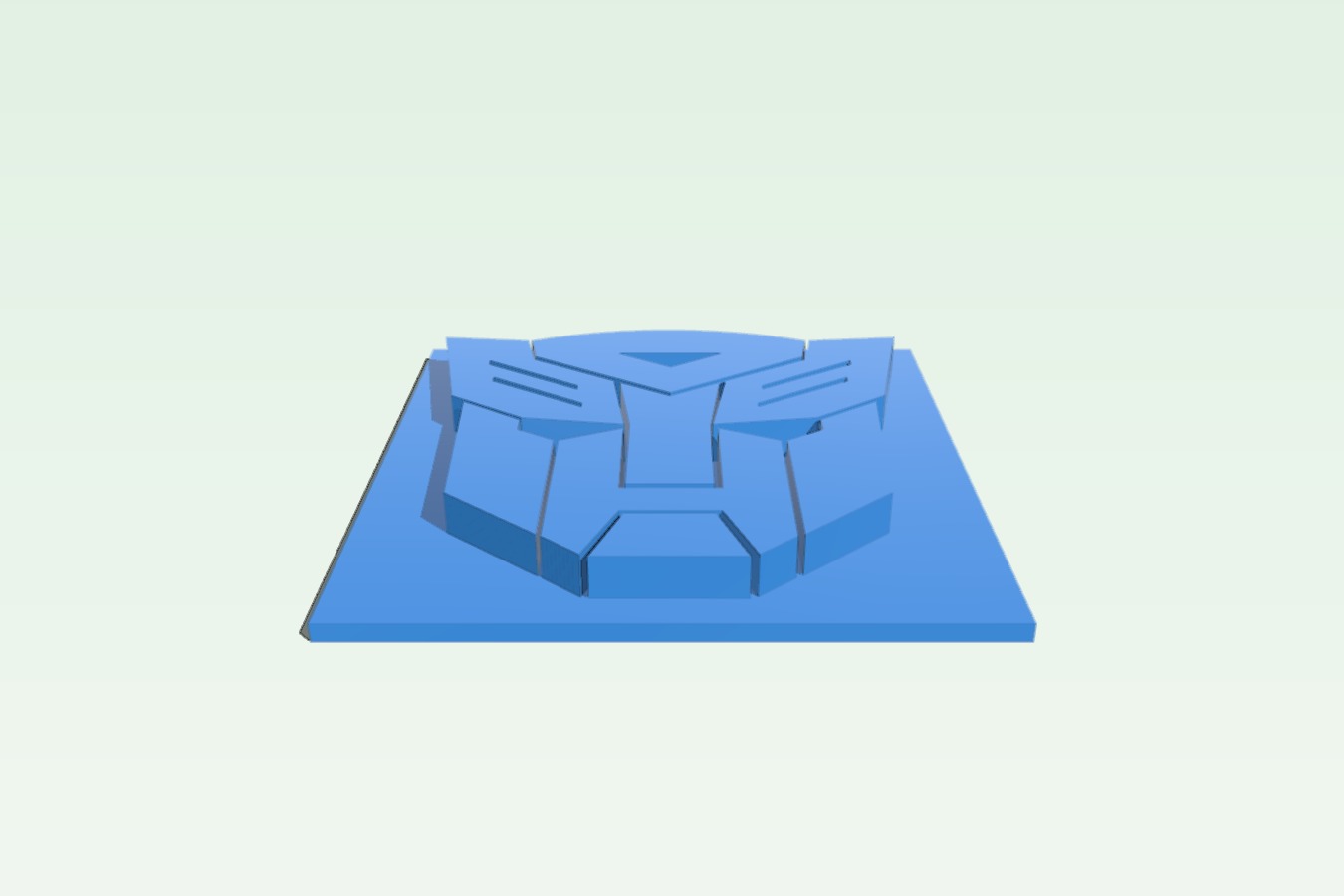 Autobot Transformer Badge
