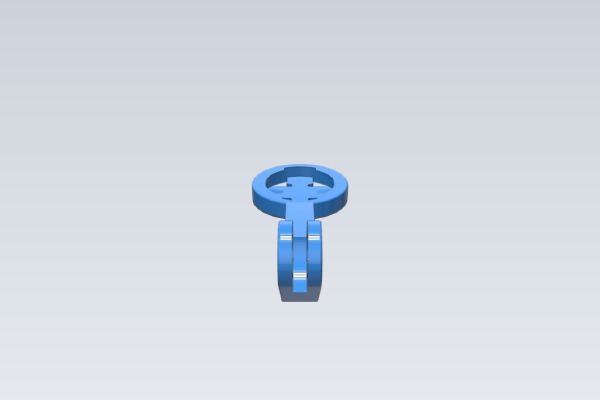 Garmin Edge XL mount (Blendr-compatible) v2 | 3d print model