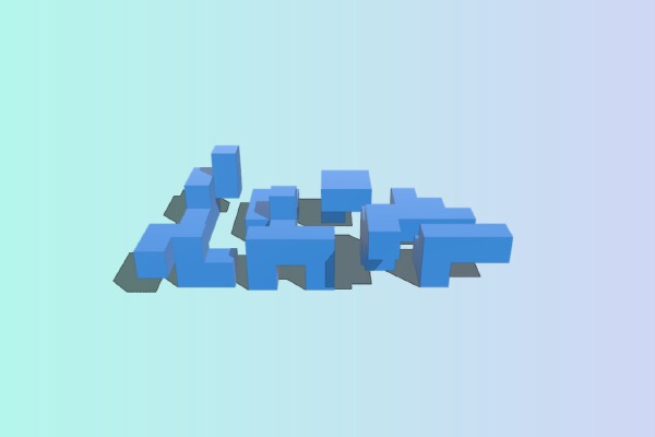 Tetris Prism Puzzle | 3d print model