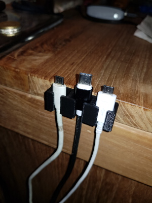 YACH - Yet Another Cable Holder | 3d print model
