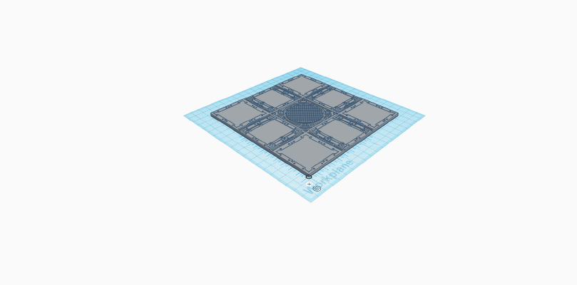 ZM 6" connectable tiles | 3d print model