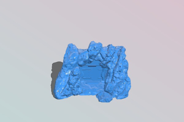 Bunker Entrance | 3d print model