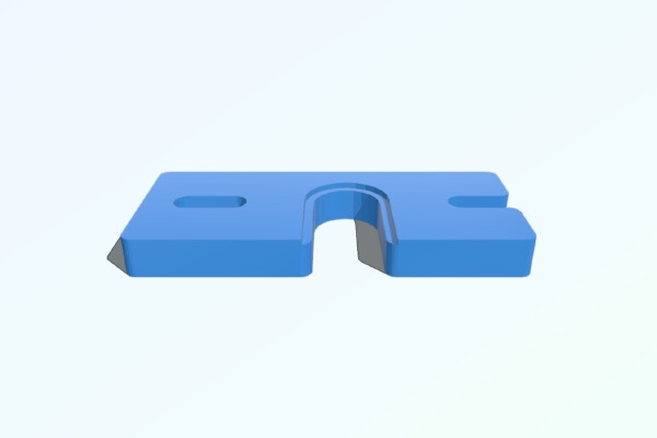 HotEnd mounting plate Reprap 6mm insulator groove | 3d print model