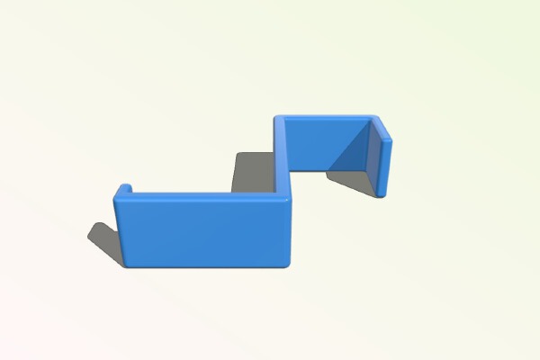 Couch Speaker Mount | 3d print model