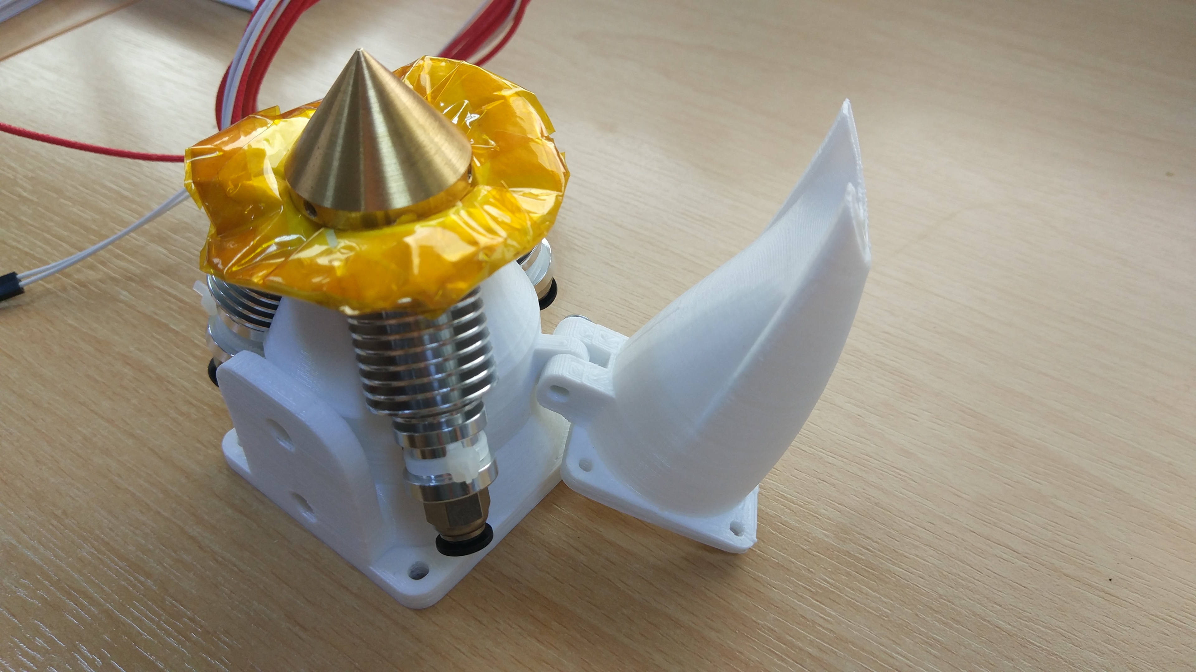 Diamond hot end cover 60mm fan