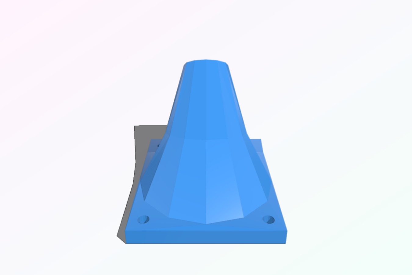 Rigidbot Easy Print Cooling Fan Mount for Single Extruder