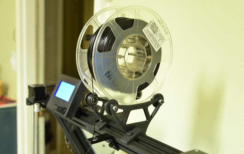 gMax 1.0 Upgraded Spool Filament Holder and Filament Guide