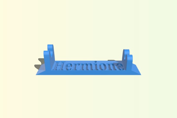 Wand Stand Hermione (Harry Potter) | 3d print model