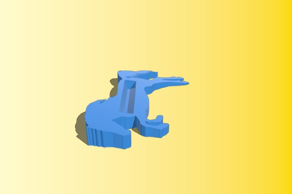 Horse Phone Stand - Nokia 625 | 3d print model