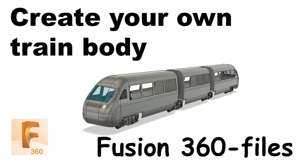 OS-Railway DIY chassis and body - Fusion 360 tutorial
