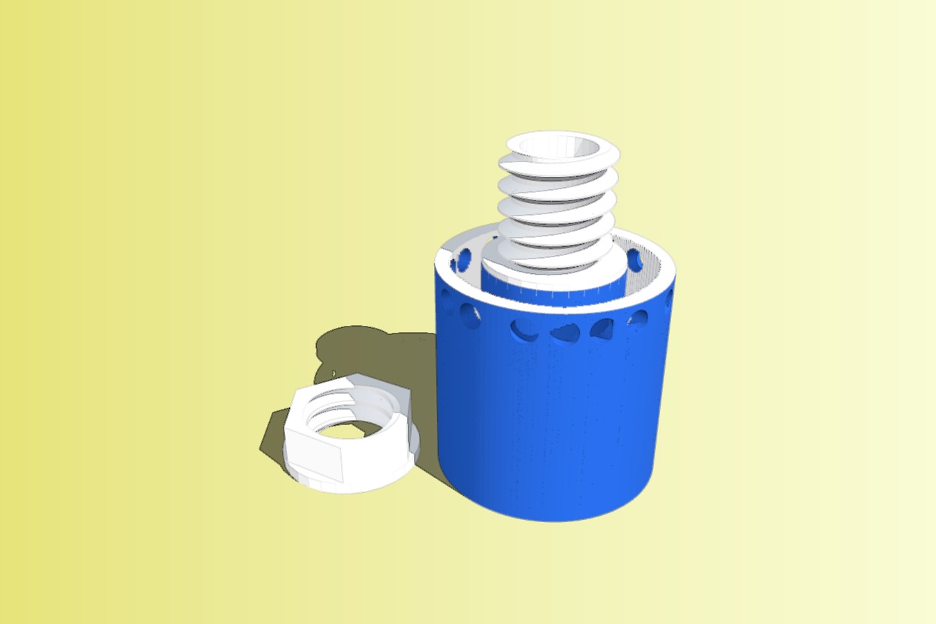 Bell Syphon for growtray