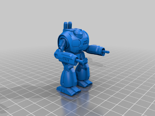 Grand Crusader american_mecha | 3d print model