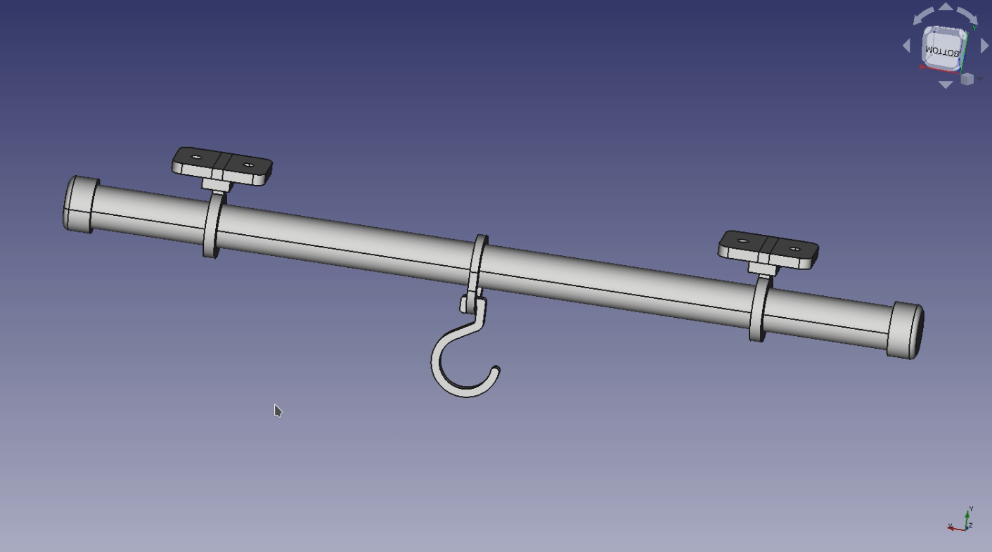Kitchen Pan Rack _ Pot Hanger