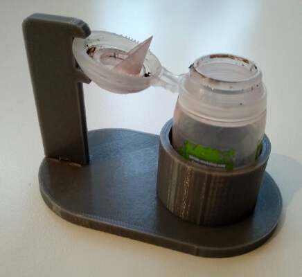 Improved paint pot holder | 3d print model