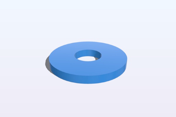 Customizable Circular Washer | 3d print model