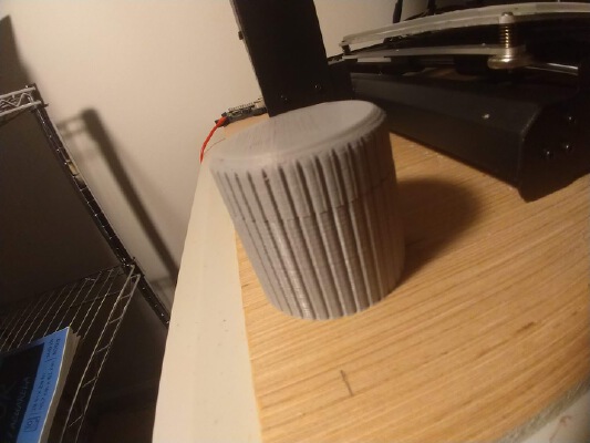 Threaded screw cap container | 3d print model