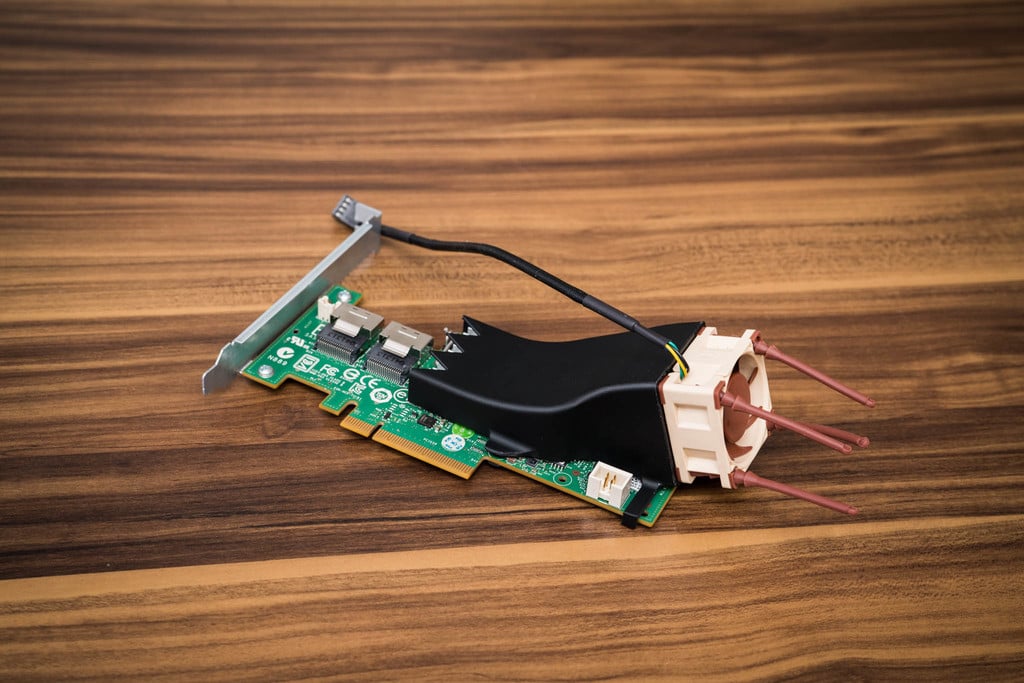 Dell PERC H200 Fan Shroud