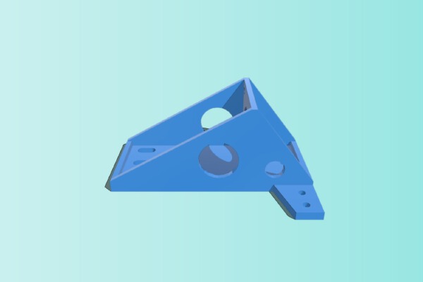 K8200 Z axis motor mount by GreGor with Z stop switch mount | 3d print model