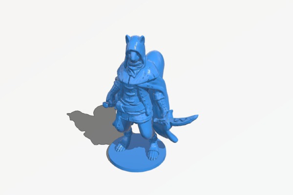 Squirrel assassin | 3d print model