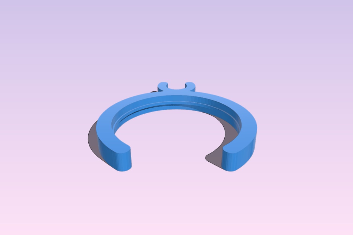 Vacuum cleaner-cable clip