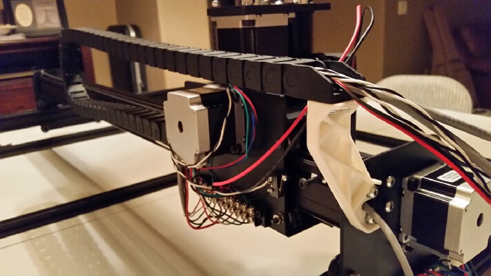 Drag Chain Mounts - Inventables X-Carve | 3d print model