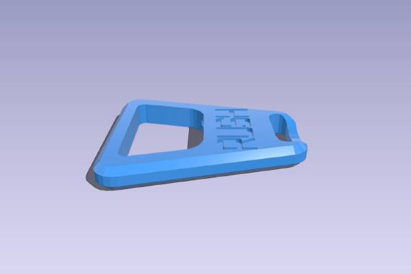 My Customized Bottle Opener | 3d print model