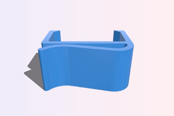 Clip for Aukey Portable Bluetooth 3.0 Audio Receiver | 3d print model