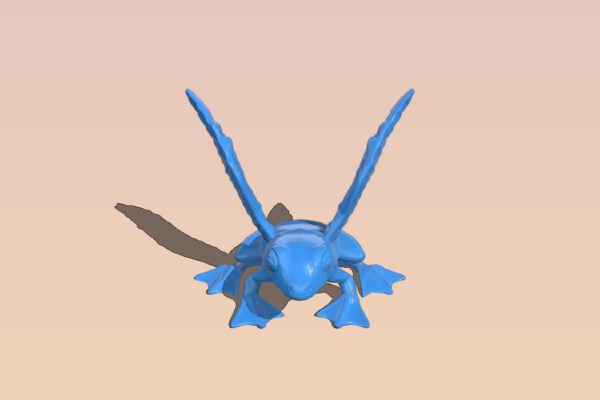 Flying Fruck (Frog-Duck) | 3d print model