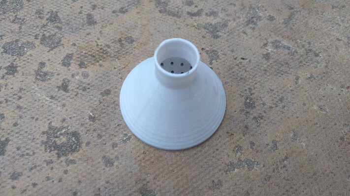 Watering can rose nozzle customizable | 3d print model