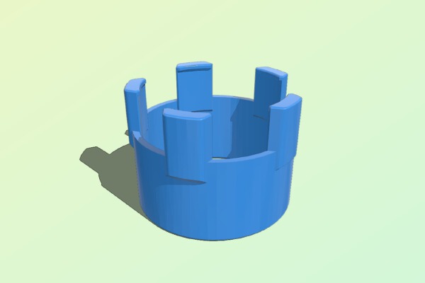 Polaris Can Holder for Float Caps | 3d print model