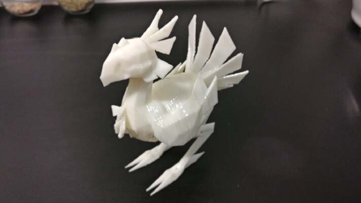 Chocobo (7 easy parts) | 3d print model