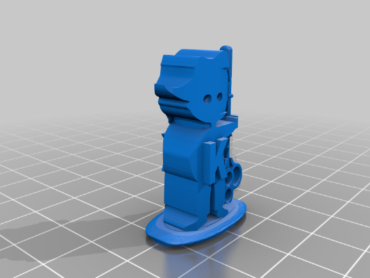 Key market workers | 3d print model